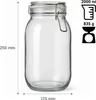 Vorratsglas 2000 ml mit Clipverschluss – Luftdichter Produktbild-Vorschau 2