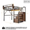 Hoogslaper 140 x 200 cm met bureau van 2 meter, Productafbeelding-voorbeeld 8