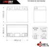 LANGZEIT YTZ14-S Motorradbatterie GEL 12V 12Ah 270AEN Produktbild-Vorschau 5