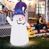 COSTWAY 180CM Halloween dekorace venkovní, LED nafukovací Náhled obrázku produktu 2
