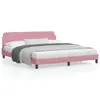 vidaXL Struttura letto con testiera "Dover" rosa 180x200 cm Anteprima dell’immagine prodotto 9