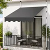 Mucola Klemmmarkise höhenverstellbar Balkon Markise ohne Produktbild-Vorschau 4