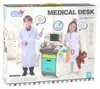 Malá lekárska súprava lekársky vozík röntgen EKG Náhľad obrázku produktu 4