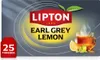 Herbata czarna Earl Grey Cytrynowa Lipton 25 torebek Anteprima dell’immagine prodotto 1