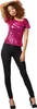 Pailletten-Kurzarm-Shirt - pink, M Produktbild-Vorschau 2