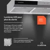 Klarstein Contempo 90 Hotte Aspirante, 90cm Hotte Cuisine Voir les images du produit 4