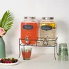 Relaxdays Getränkespender mit Ständer, 2er Set, Produktbild-Vorschau 2