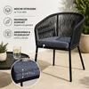 Gartenstuhl Lounge Stuhl 2er Set Gartensessel Rope Produktbild-Vorschau 7