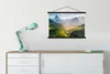 MuchoWow® Textilposter Berge - Pflanzen - Landschaft 90x60 Produktbild-Vorschau 3