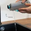 Achaté Elektrische raamreiniger – accuvoed – met spuitfles Productafbeelding-voorbeeld 4