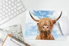 MuchoWow® Mauspad Mousepad Schottischer Highlander - Wolke Produktbild-Vorschau 5