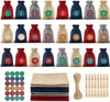 24x Set Adventskalender Säckchen zum Befüllen, Produktbild-Vorschau 1