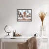 Gerahmtes Poster - Schwarzer Rahmen - Wiese Frau Gras - Produktbild-Vorschau 6
