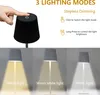 Tischlampe Kabellos, LED Tischleuchte, Dimmbar Touch Akku Produktbild-Vorschau 2