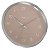 Hama Fiji, Wand, Funkgesteuerte Uhr, Kreis, Pink, Silber, Produktbild-Vorschau 2