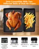 2-teiliges Silikonform-Set für Heißluftfritteusen, Produktbild-Vorschau 3