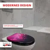 Grafner WC Sitz aus MDF stabile Qualität Pink Dahlia mit Produktbild-Vorschau 8