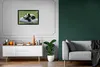 MuchoWow® Zarámovaný plagát Pandy - tráva - kameň 60x40 Náhľad obrázku produktu 7
