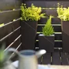 KADAX sada ratanových kvetináčov "Pesaro", plastový Náhľad obrázku produktu 6