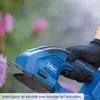 Akumulatorowe nożyce do trawy i krzewów Scheppach 2w1 Podgląd zdjęcia produktu 13