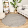 Volero - Wollteppich Rund - Twist Grau - Ø 240 cm - Produktbild-Vorschau 1