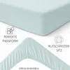 Strauss Home® Premium Spannbettlaken – 160 g/m² Gekämmte Produktbild-Vorschau 4