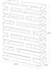 Stojan na dáždniky Yamazaki Brick, široký / biely Náhľad obrázku produktu 10