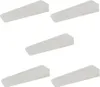 5x sossai Türkeile aus Hartgummi in Transparent Türstopper Produktbild-Vorschau 1