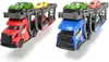 Dickie Autotransporter Spielzeug, 28 cm, Metall, Rot/Blau, Produktbild-Vorschau 6