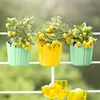 Blumentopf, Fässchen, Landhaus-Stil, Ø 15,5 cm, Farbe:rosa Produktbild-Vorschau 6
