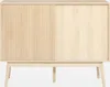 sweeek - Anrichte mit Holzdekor 115 cm - Holzfarben Produktbild-Vorschau 2