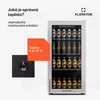 Klarstein Beersafe 74 Slim, lednice, 74 litrů, 3 police, Náhled obrázku produktu 3