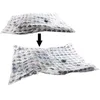 An image showing a vacuum storage bag in two states: inflated and deflated, with an arrow indicating the change. Náhľad obrázku produktu