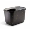 SAVIC Katzentoilette Hop In schwarz/gold Produktbild-Vorschau 5