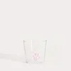 HOMLA ARTEZA Glas mit rosa Seestern 0,3 l Produktbild-Vorschau 2