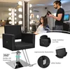 COSTWAY Friseurstuhl höhenverstellbar, Friseursessel mit Produktbild-Vorschau 4