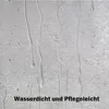 Duschvorhang 200x200 Transparent Weiß mit 5 Gewicht Magnete Produktbild-Vorschau 5