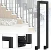 Jayseuw 75cm U-Form Treppengeländer für Innen und Außen - Produktbild-Vorschau 1