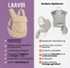 Laavir® Baby-Tragetasche aus Weichem Teddy-Plüschstoff - Produktbild-Vorschau 7