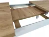 Bílý skládací stůl 90x170/250 dub Craft Salon Náhled obrázku produktu 3