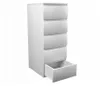 Topeshop W5 BIEL MAT, Weiß, 5 Schublade(n), Partikelbord, Produktbild-Vorschau 5