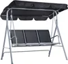 Outsunny Hollywoodschaukel 3-Sitzer Schaukelbank Produktbild-Vorschau 10