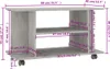 vidaXL TV-Schrank mit Rollen Betongrau 80x40x45 cm Produktbild-Vorschau 7