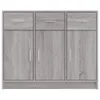 vidaXL Sideboard Grau Sonoma 91x28x75 cm Holzwerkstoff Produktbild-Vorschau 5