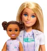 Barbie Zahnärztin-Puppe (mit 1 Kinderpuppe und Accessoires) Produktbild-Vorschau 2