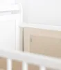 BEIGE Atmungsaktiv 2 TLG. Netzstoff BETTUMRANDUNG Babybett Produktbild-Vorschau 1