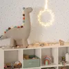 Ring mit LED-Girlande Hoop Gold Produktbild-Vorschau 2
