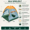 Tenda da gioco COIL per bambini, set da 7 pezzi con tunnel Anteprima dell’immagine prodotto 12