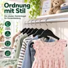 Plastard NA33 Kinder-Kleiderbügel 20 Stück -drehbarer Produktbild-Vorschau 5