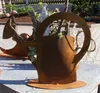 Rostikal Edelrost Gartendeko Vintage 34 cm Gießkanne zum Produktbild-Vorschau 4